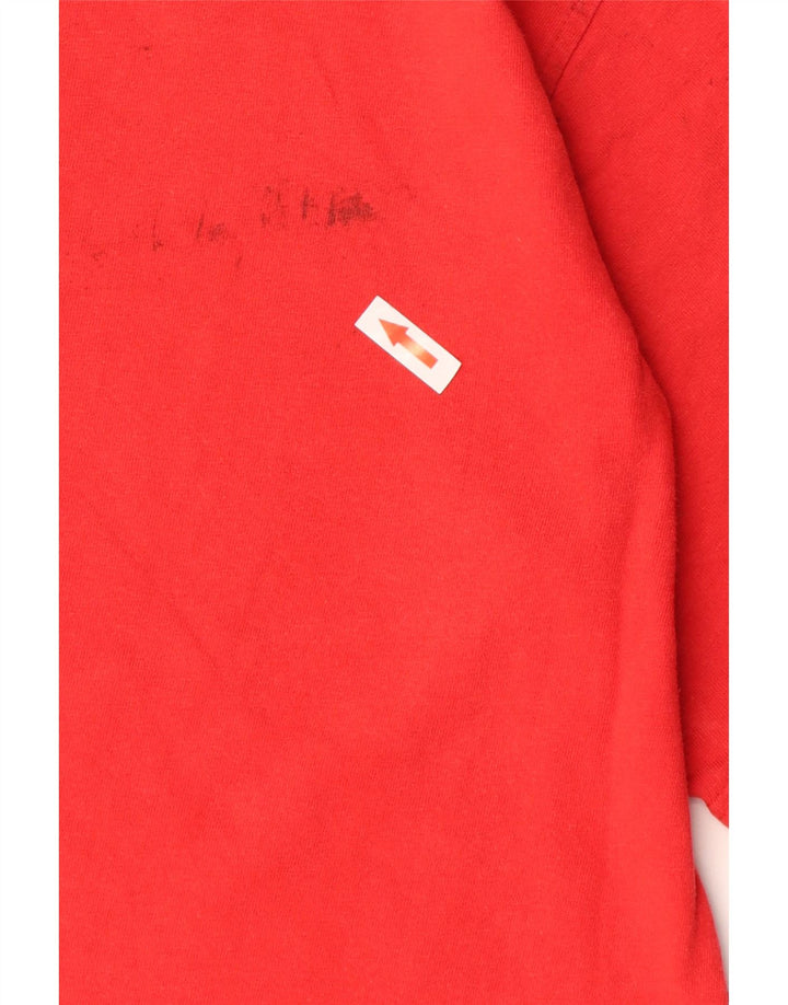 Billabong Hombre Camiseta Gráfica Top XL Rojo