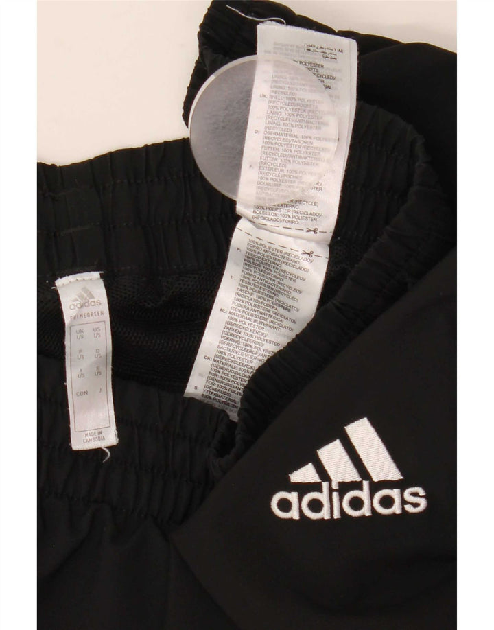 Adidas Hombre Pantalones De Chándal Joggers Grande Negro Poliéster