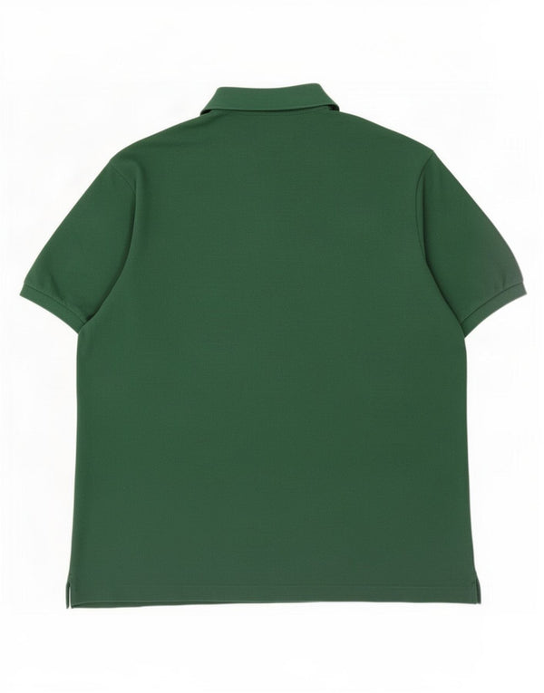 Polo Lacoste para hombre talla 8 3XL algodón verde