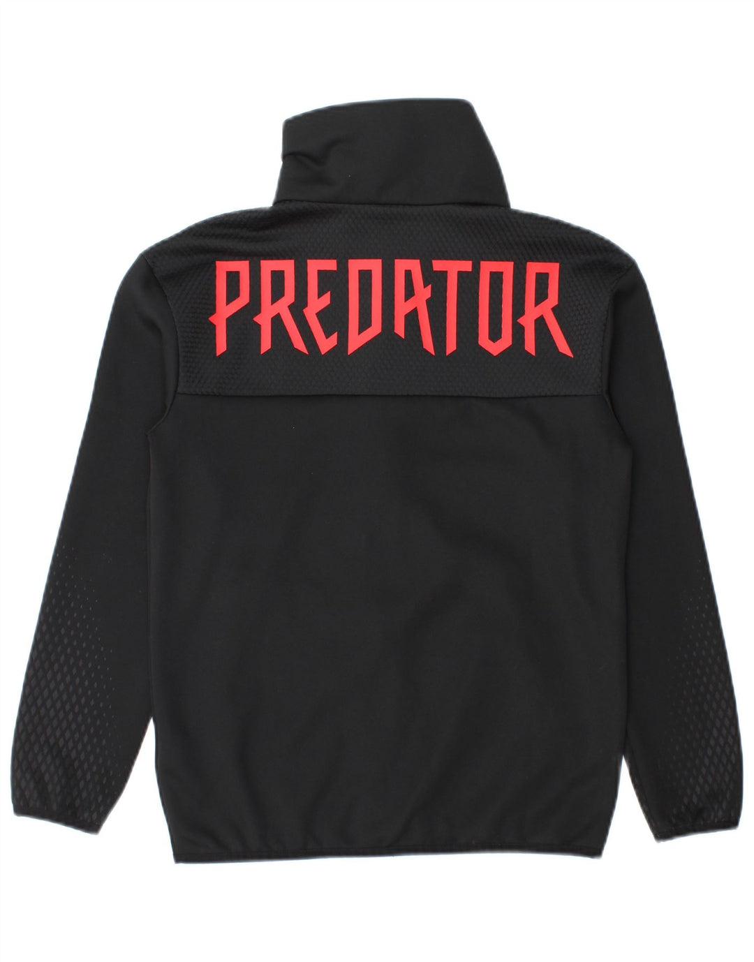 Adidas - Chaqueta de chándal con gráfico Predator para niños, 11-12 años, color negro