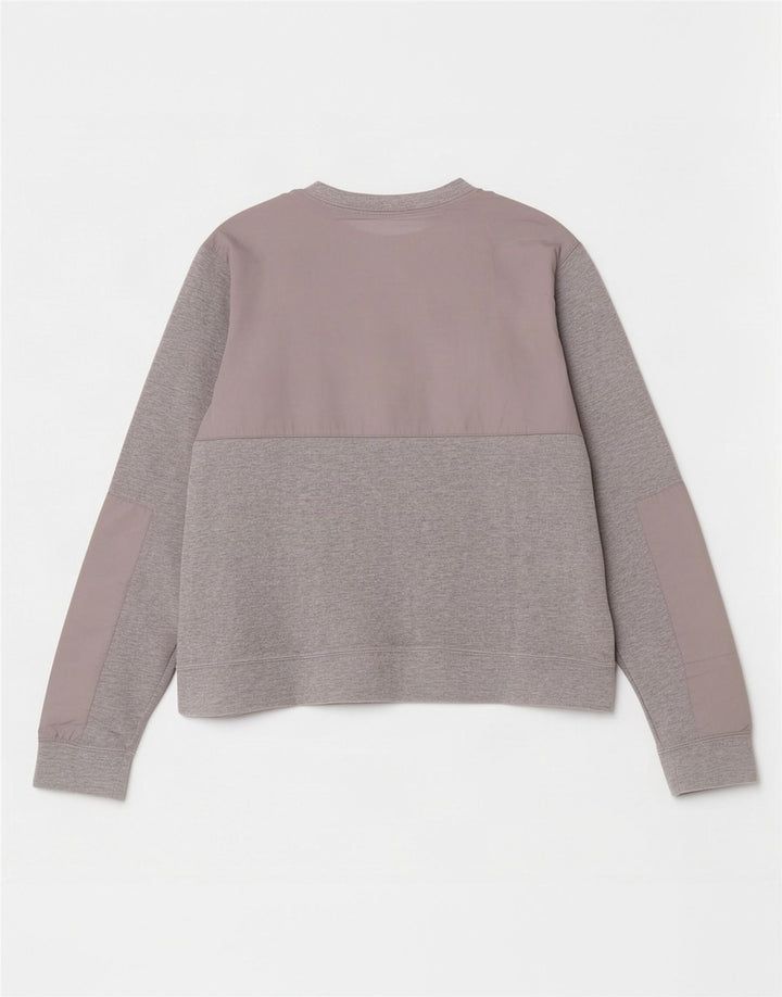 Nike - Sudadera para mujer, talla 40, talla grande, color gris moteado