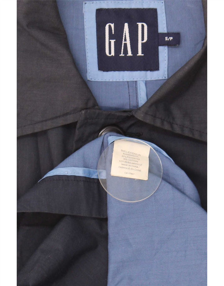 Abrigo Gap para hombre UK 36 Small Poliéster azul marino