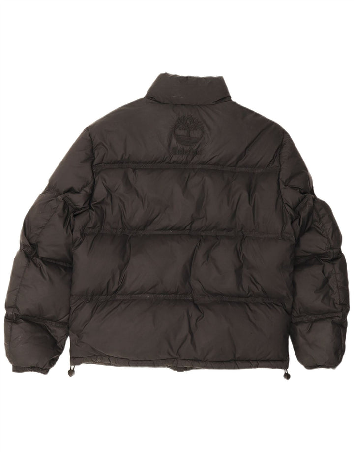 Timberland Chaqueta acolchada para hombre UK 40 Large Nylon negro