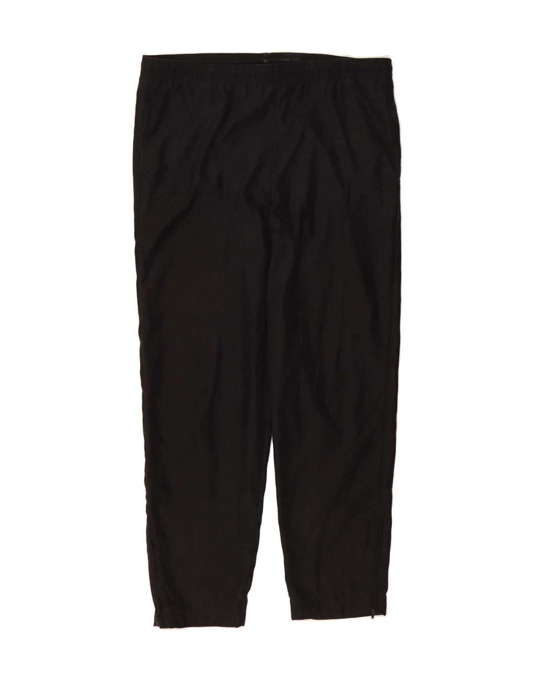 AUSTRALIAN Mens Tracksuit Trousers Joggers IT 48 Medium Black Polyester Vintage AUSTRALIAN and Second-Hand AUSTRALIAN from Messina Hembry 