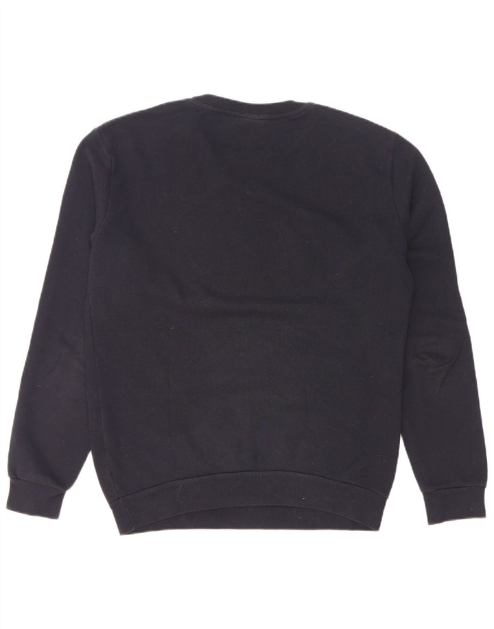 Zara Hombre Sudadera Gráfica Jumper Small Azul Marino Algodón