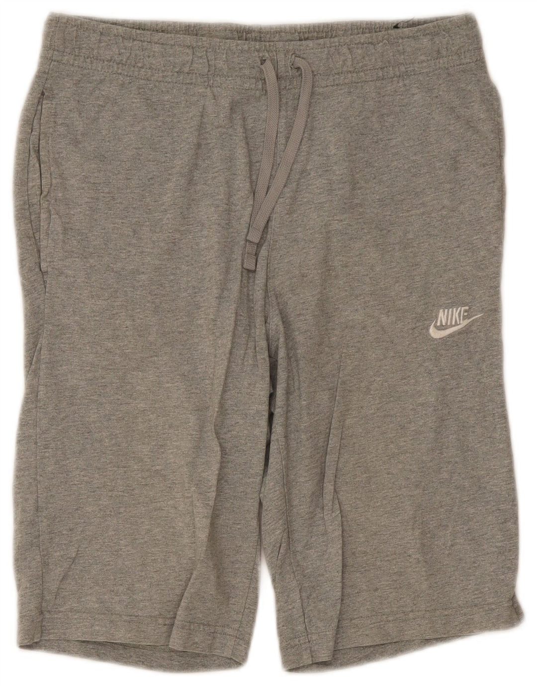 Bermudas deportivas Nike para hombre de algodón gris medio