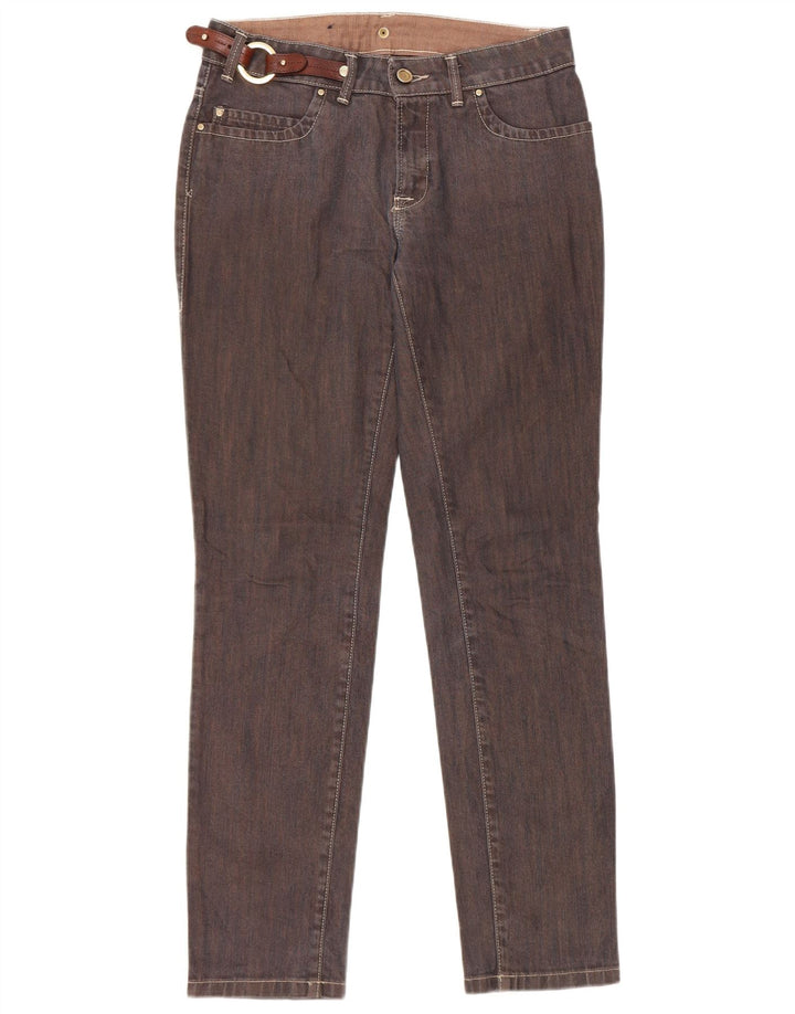 Vaqueros Trussardi Mujer Slim W25 L30 Marrón Algodón