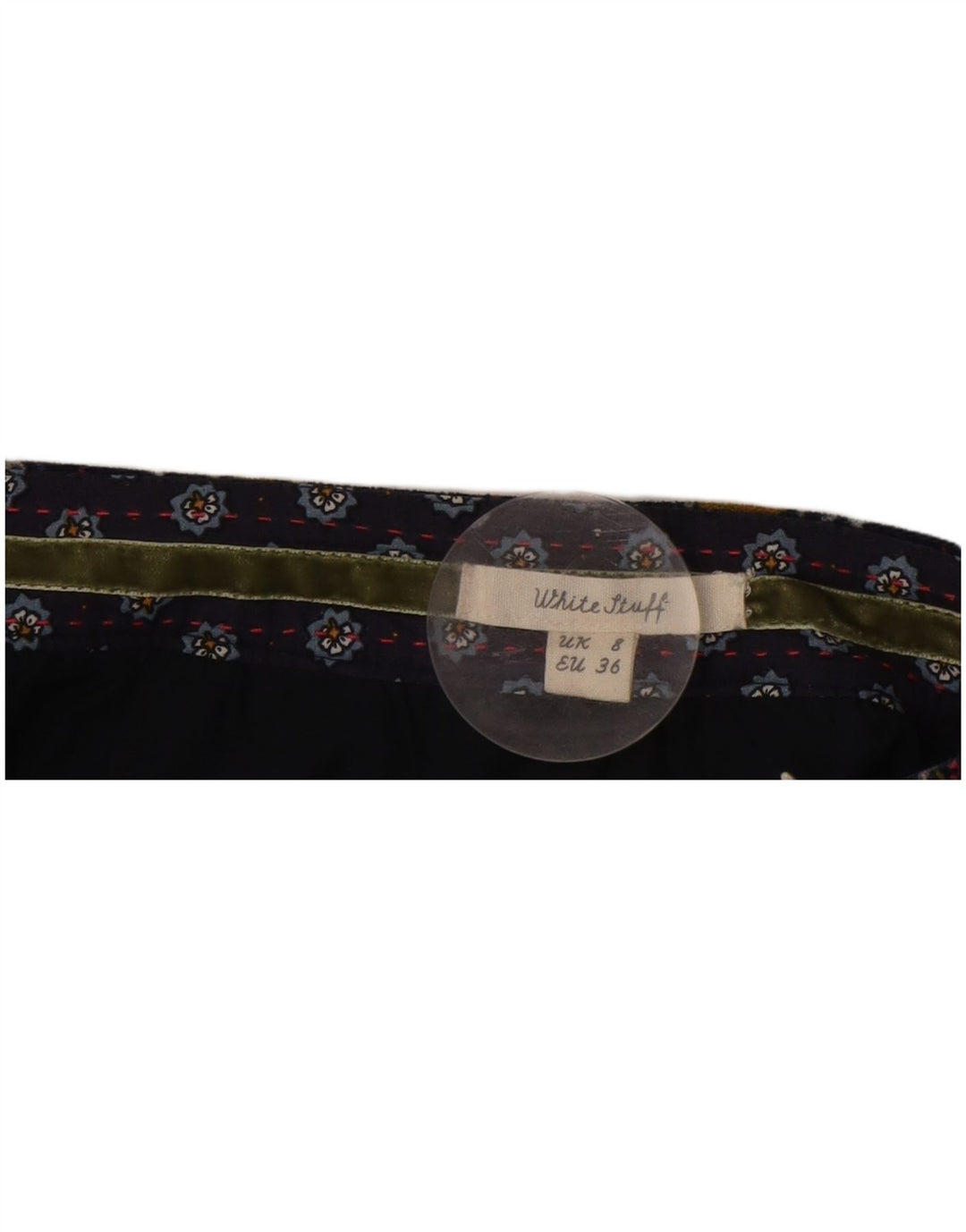 Minifalda para mujer White Stuff UK 8 Small W27 Azul marino floral