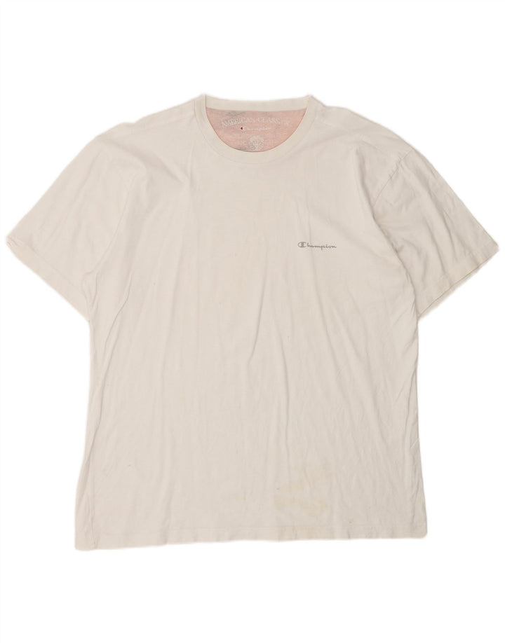Champion Camiseta Hombre Top 2XL Blanco