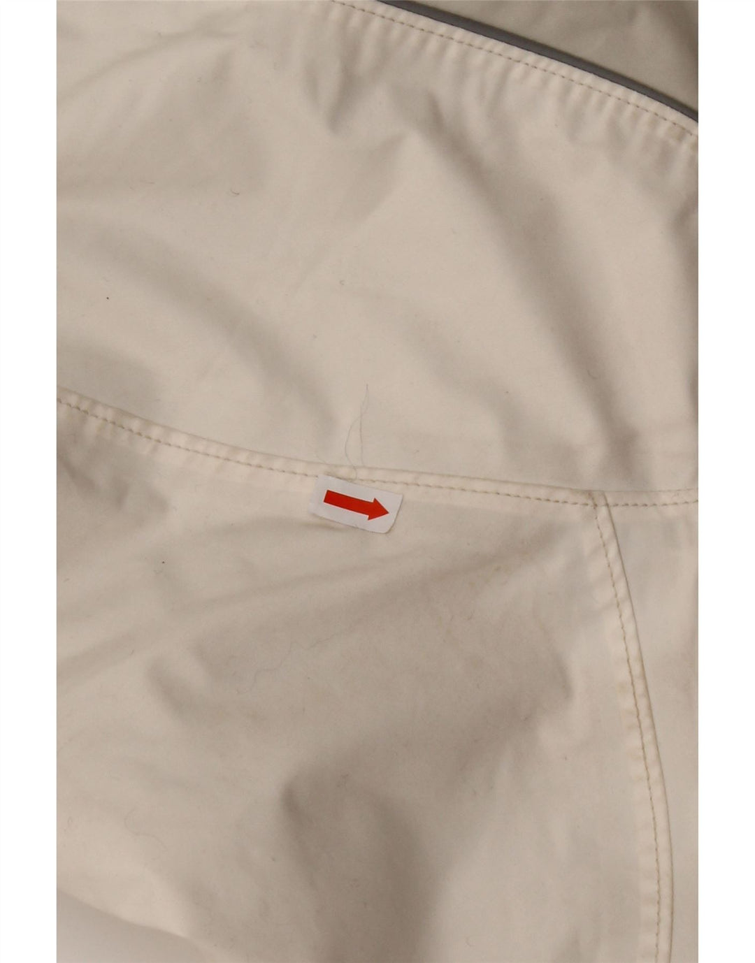 COLUMBIA Chaqueta cortavientos de titanio para mujer UK 40 Grande Blanco Colorblock