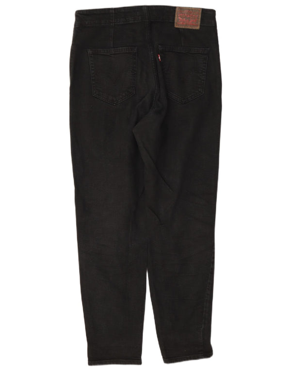 Levi's Vaqueros cónicos con cintura alta para mujer W28 L27 Algodón negro
