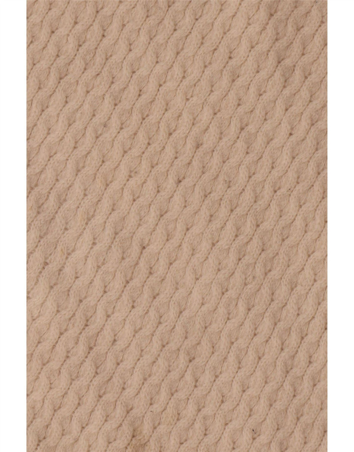 Lacoste Jersey de cuello redondo para hombre, ajuste regular, talla 3, pequeño, color blanco apagado