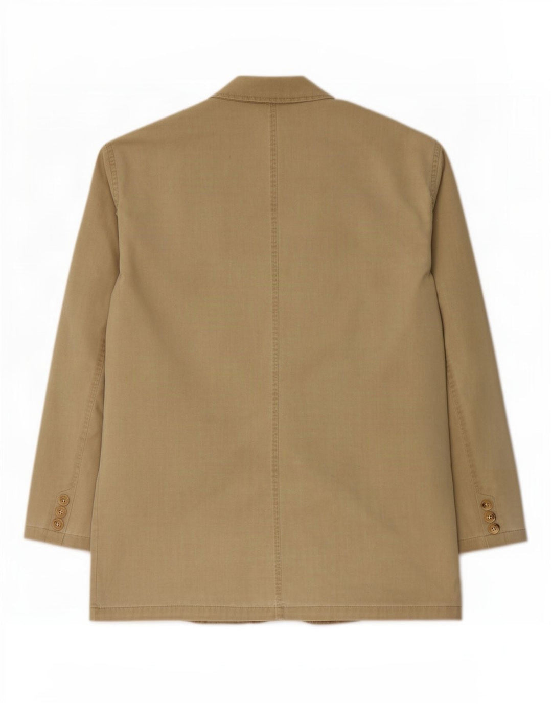 Camel Active Chaqueta tipo blazer de 2 botones para hombre EU 50 Grande Caqui Algodón