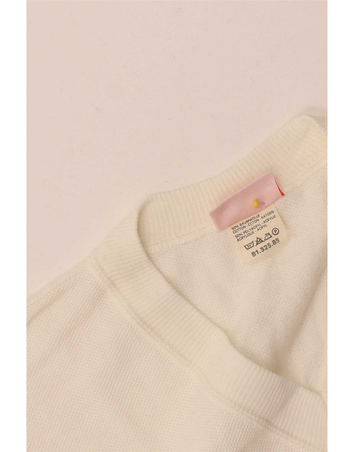 Fruit Of The Loom - Camiseta sin mangas para hombre, algodón blanco mediano