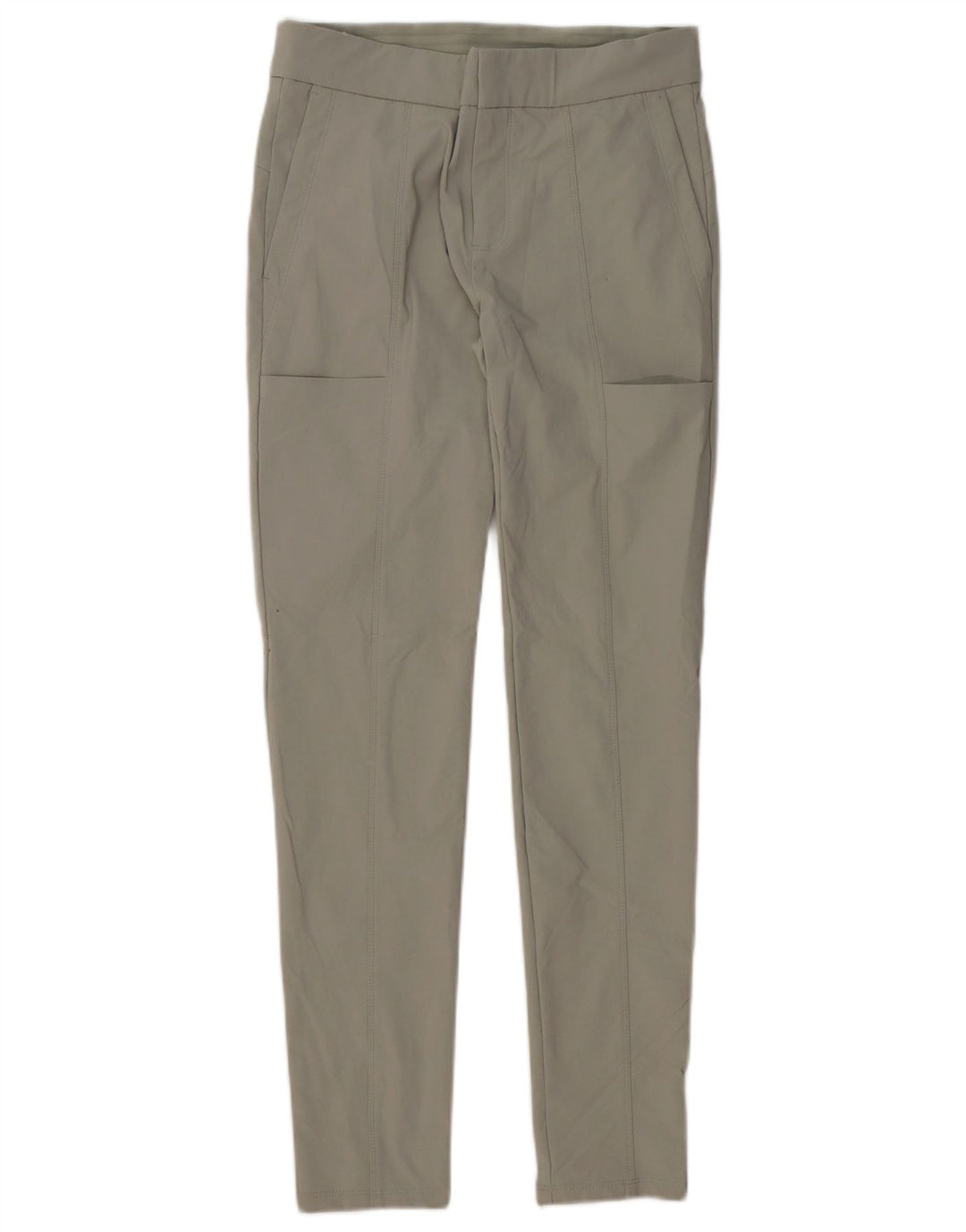 ATHLETA Pantalones cargo ajustados para mujer US 2 XS W29 L29 Nylon gris