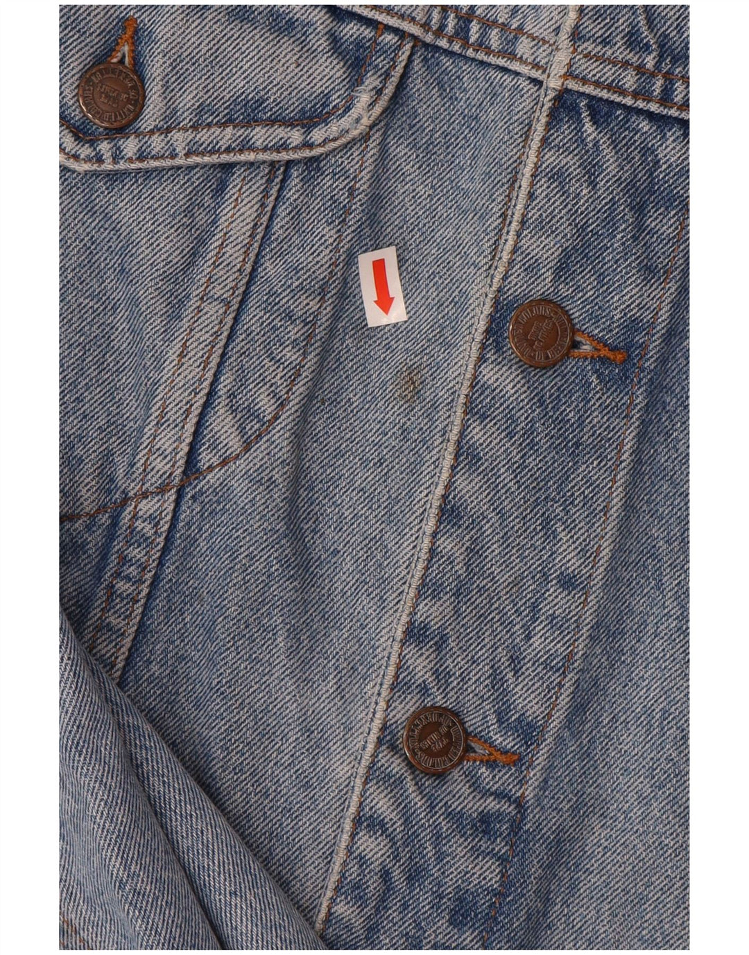 BENETTON Chaqueta Vaquera Hombre IT 52 XL Algodón Azul