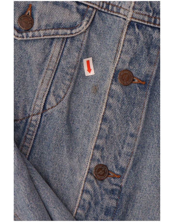 BENETTON Chaqueta Vaquera Hombre IT 52 XL Algodón Azul