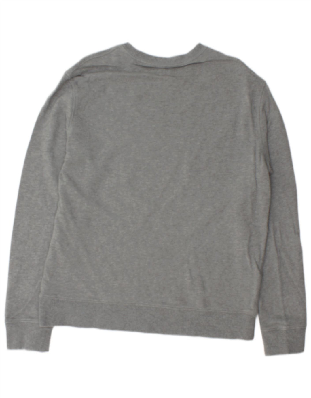 Marks & Spencer Hombre Sudadera Jumper Grande Gris Algodón