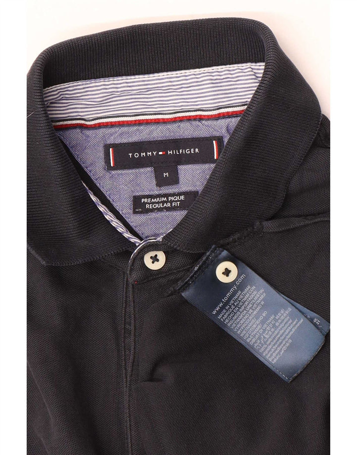 Tommy Hilfiger Polo de corte regular para hombre de algodón azul marino medio