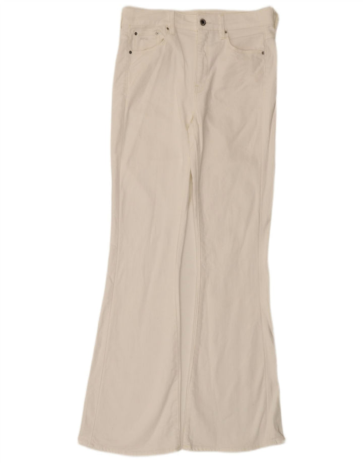 Vaqueros acampanados de talle alto 3301 de G-Star para mujer W30 L33 Blanco