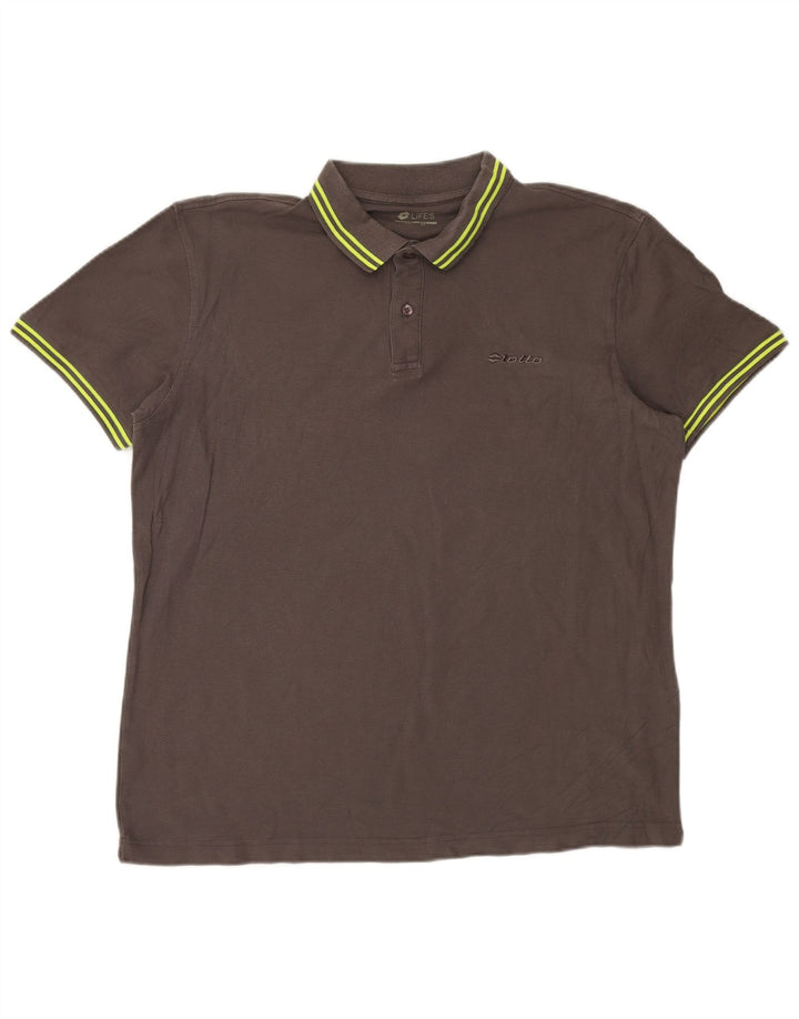 Polo Lotto Hombre XL Gris
