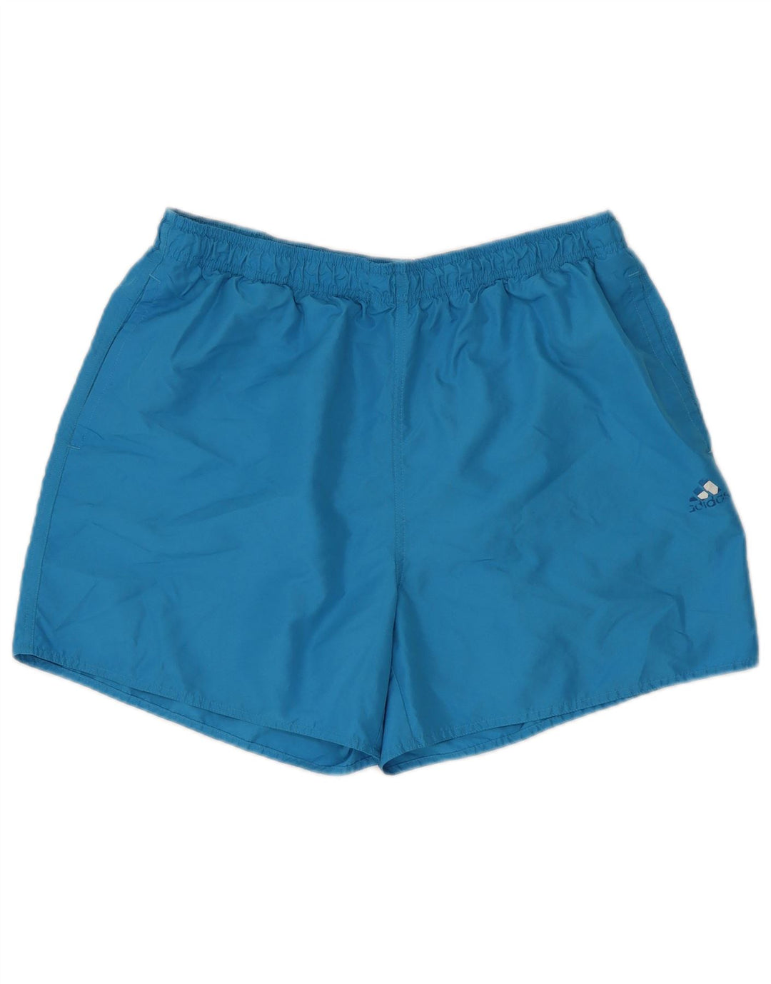 Pantalón Corto Deportivo Adidas Hombre Azul Medio Poliéster