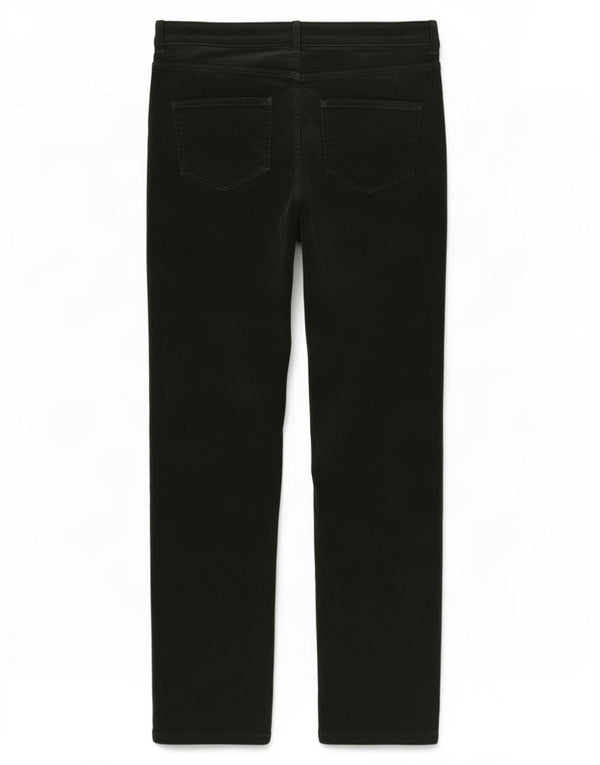 Marks & Spencer Pantalones de pana ajustados para mujer UK 44 Large W32 L32 Verde