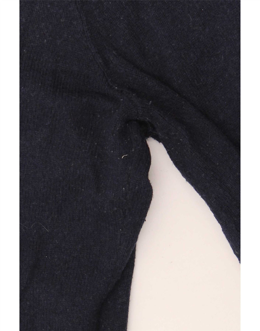 Gap - Jersey de cuello redondo para hombre, talla grande, lana merino azul marino