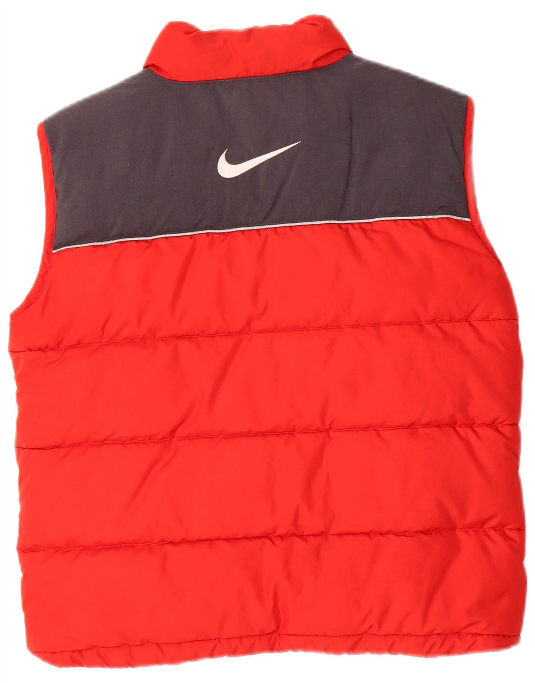 Nike Chaleco acolchado con gráfico para niños 10-11 años Poliéster color block rojo mediano