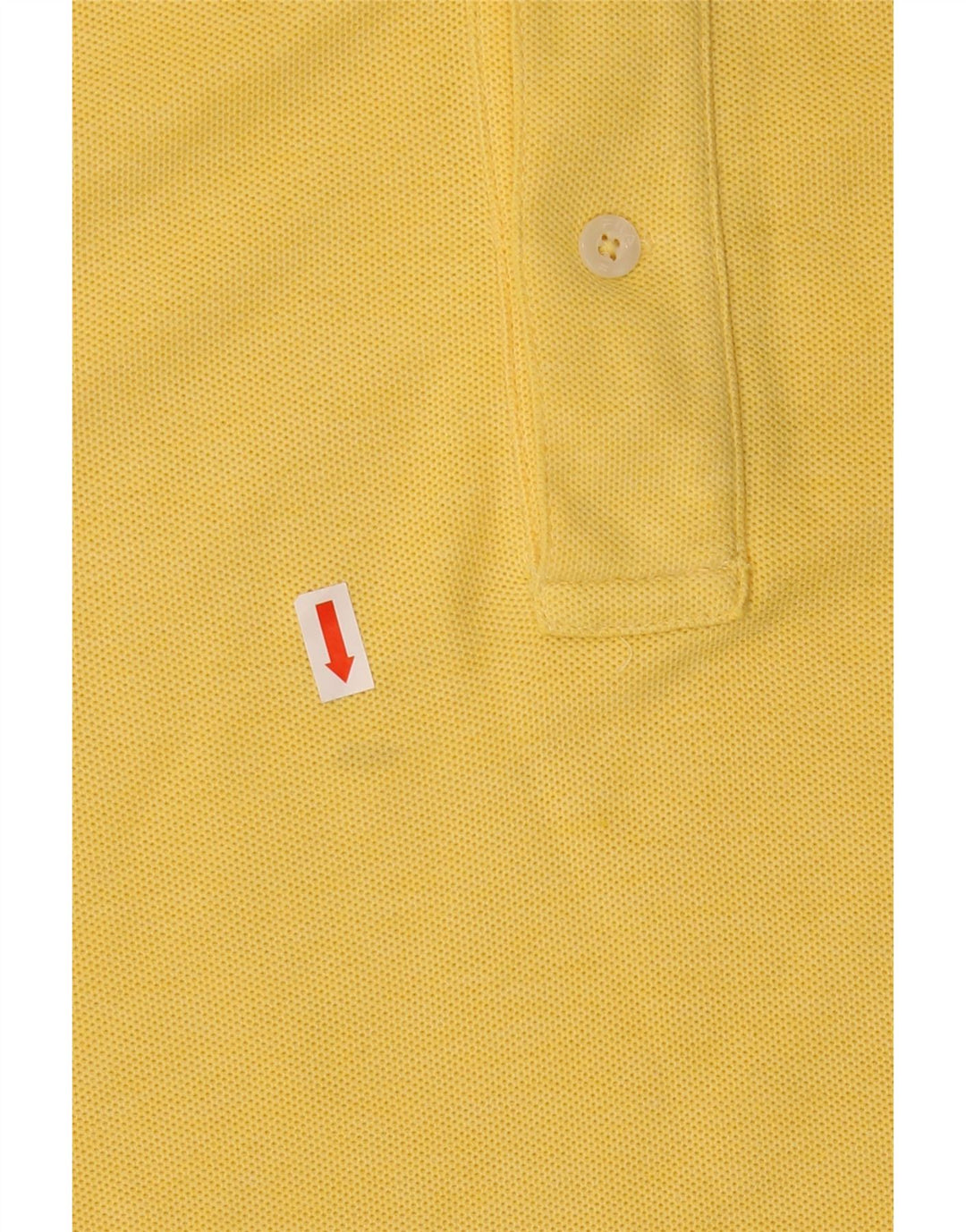 Polo Fila Hombre IT 48 Algodón Amarillo Medio