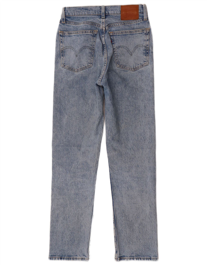 Levi's Vaqueros rectos de cintura alta para hombre W25 L28 Algodón azul