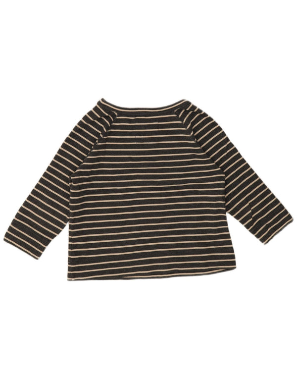 Boden Top para mujer manga 3/4 UK 44 Grande Algodón a rayas azul marino