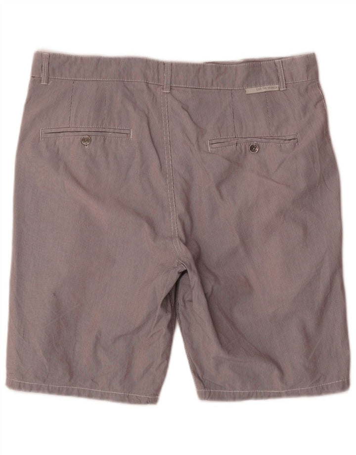 Pantalones cortos chinos Rip Curl para hombre W32 gris medio a rayas