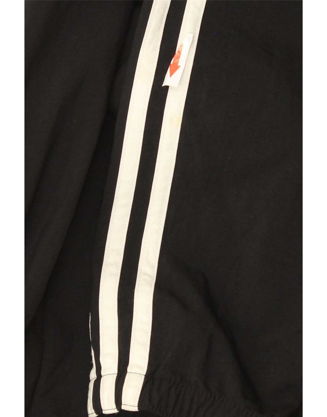 Adidas - Chaqueta de chándal con capucha para hombre, nailon negro mediano