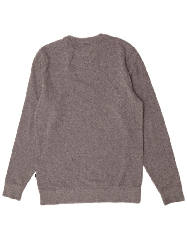 Vans Hombre Sudadera Gráfica Jumper Small Gris Algodón