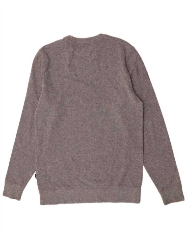 Vans Hombre Sudadera Gráfica Jumper Small Gris Algodón