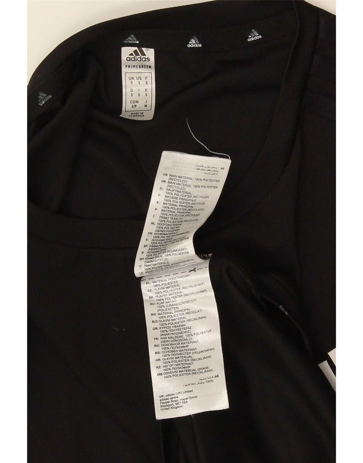 Adidas Hombre Aeroready Chaleco Top Pequeño Poliéster Negro
