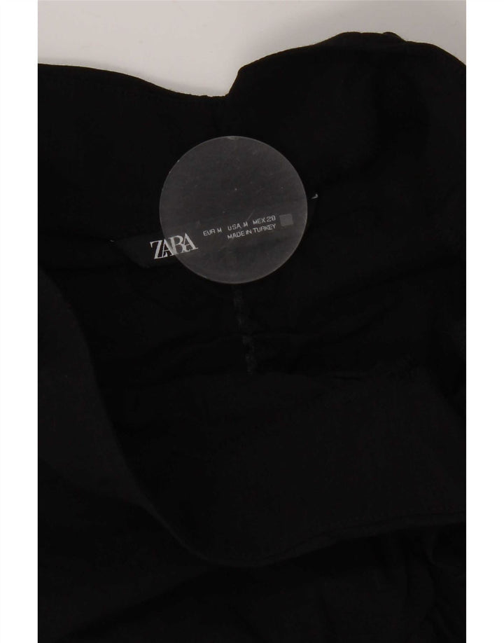 Zara Vestido Extragrande Sin Tirantes para Mujer UK 44 Mediano Negro