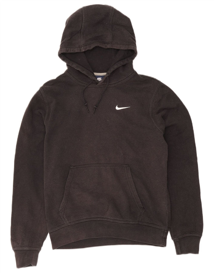 Nike - Sudadera con capucha para hombre, talla pequeña, algodón negro