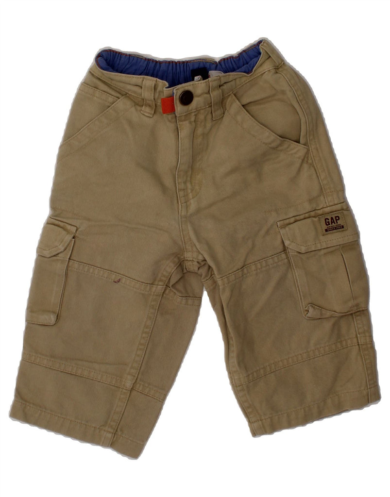 GAP Baby Boys Cargo Trousers 12-18 Months W16  Khaki Cotton Vintage Gap and Second-Hand Gap from Messina Hembry 