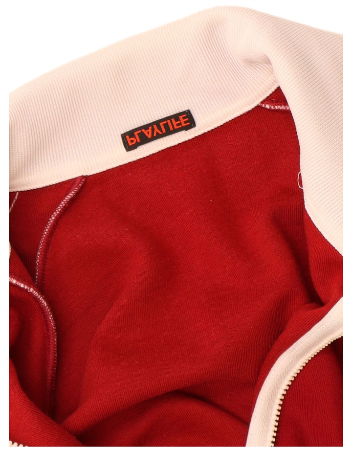 Playlife - Chaqueta de chándal para mujer, talla 40, talla M, color rojo