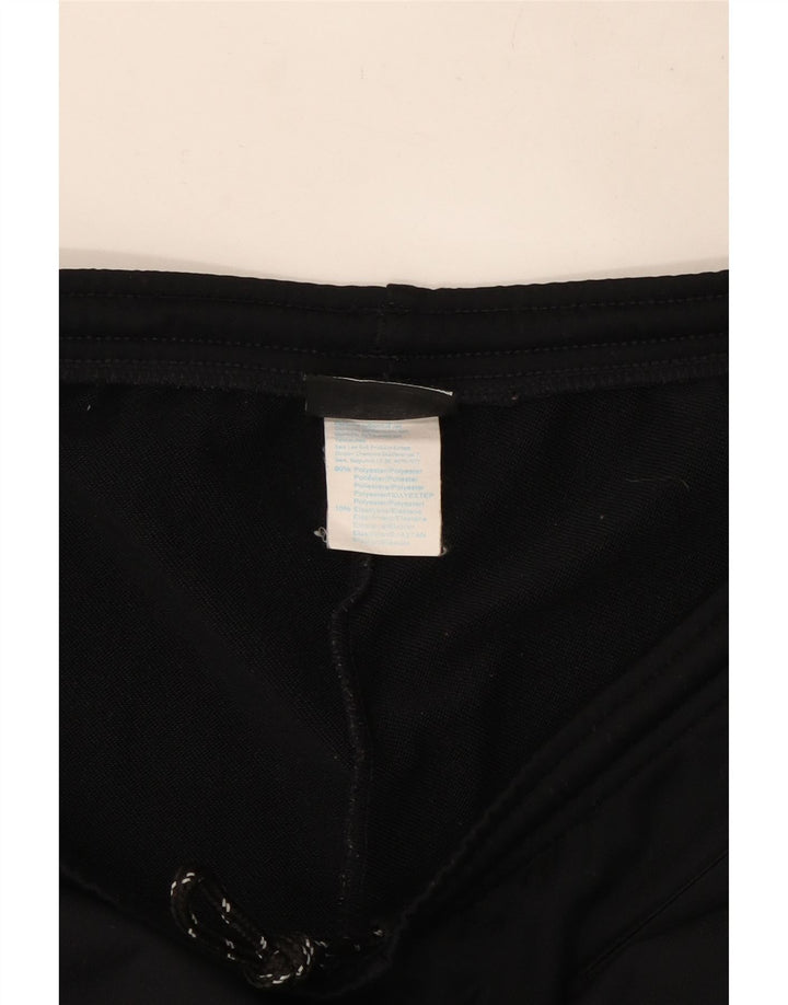 Champion Pantalones De Chándal Para Mujer UK 44 Grande Poliéster Negro