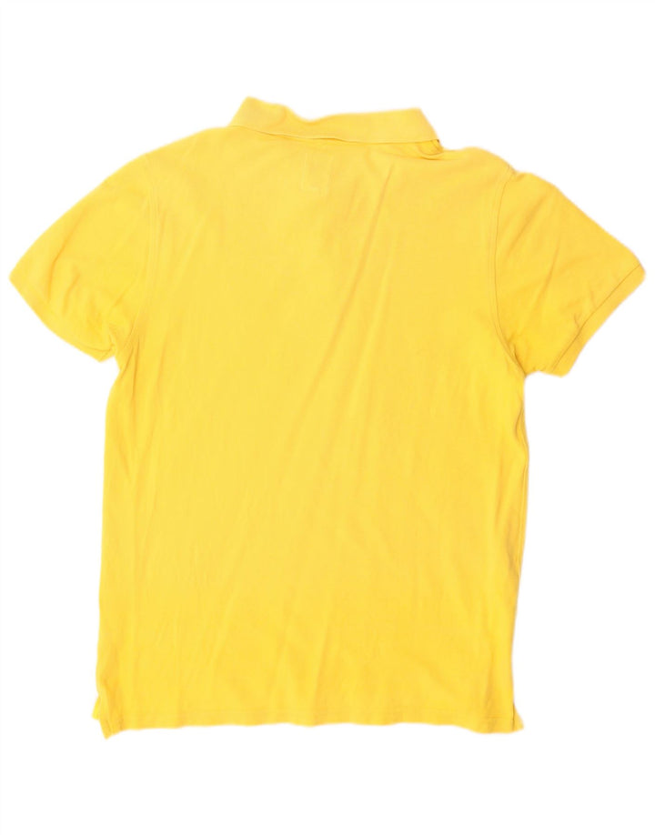 Lyle & Scott Polo Hombre Algodón Amarillo Medio