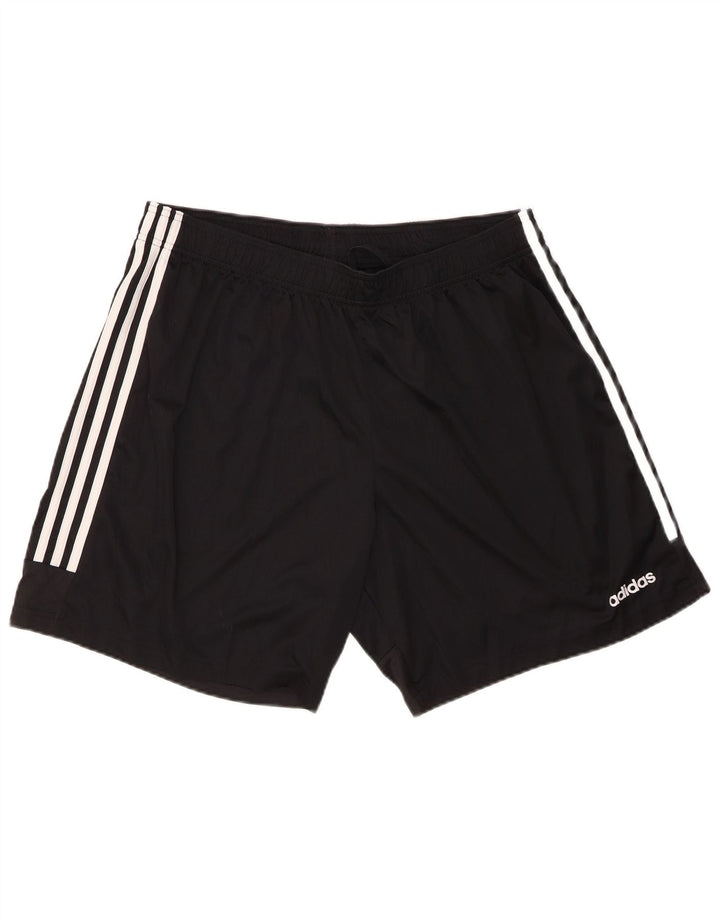 Pantalones cortos casuales ADIDAS para hombre 2XL Poliéster negro