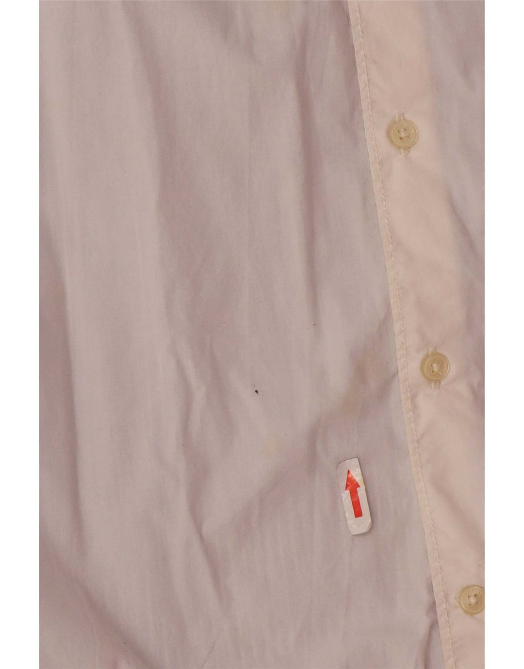 Camisa de hombre French Connection de algodón color block medio blanco