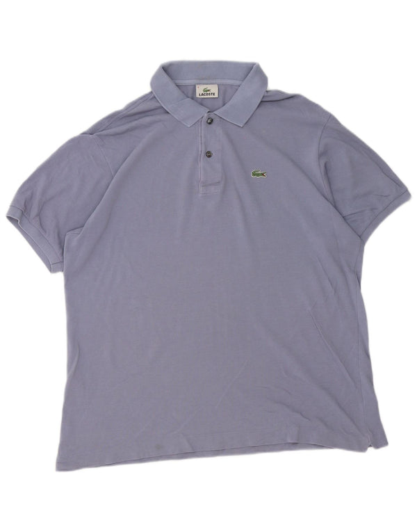 Polo Lacoste Hombre Talla 6 XL Algodón Púrpura