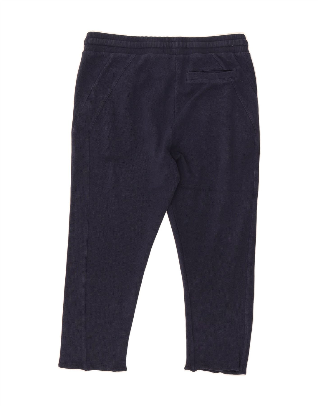 LYLE & SCOTT Mens Capri Tracksuit Trousers Large  Navy Blue Cotton Vintage Lyle & Scott and Second-Hand Lyle & Scott from Messina Hembry 