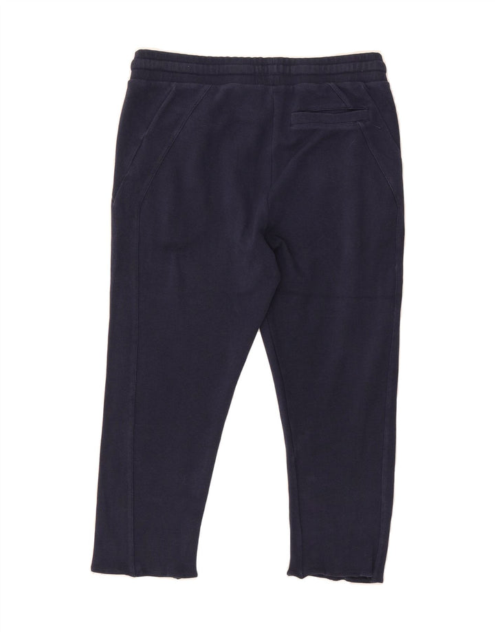 LYLE & SCOTT Mens Capri Tracksuit Trousers Large  Navy Blue Cotton Vintage Lyle & Scott and Second-Hand Lyle & Scott from Messina Hembry 