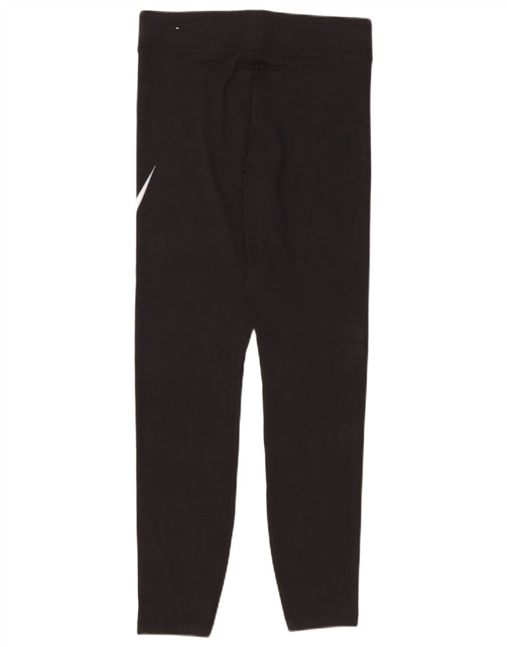 NIKE Leggings gráficos para mujer UK 40 Mediano Algodón negro