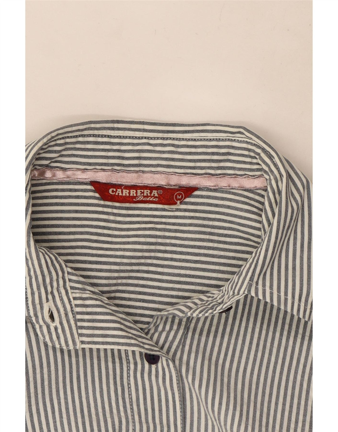 Carrera Camisa para mujer Reino Unido 12 Gris medio Rayas